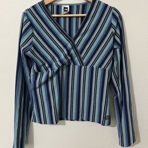 The North Face Women’s Blue Stripped Top